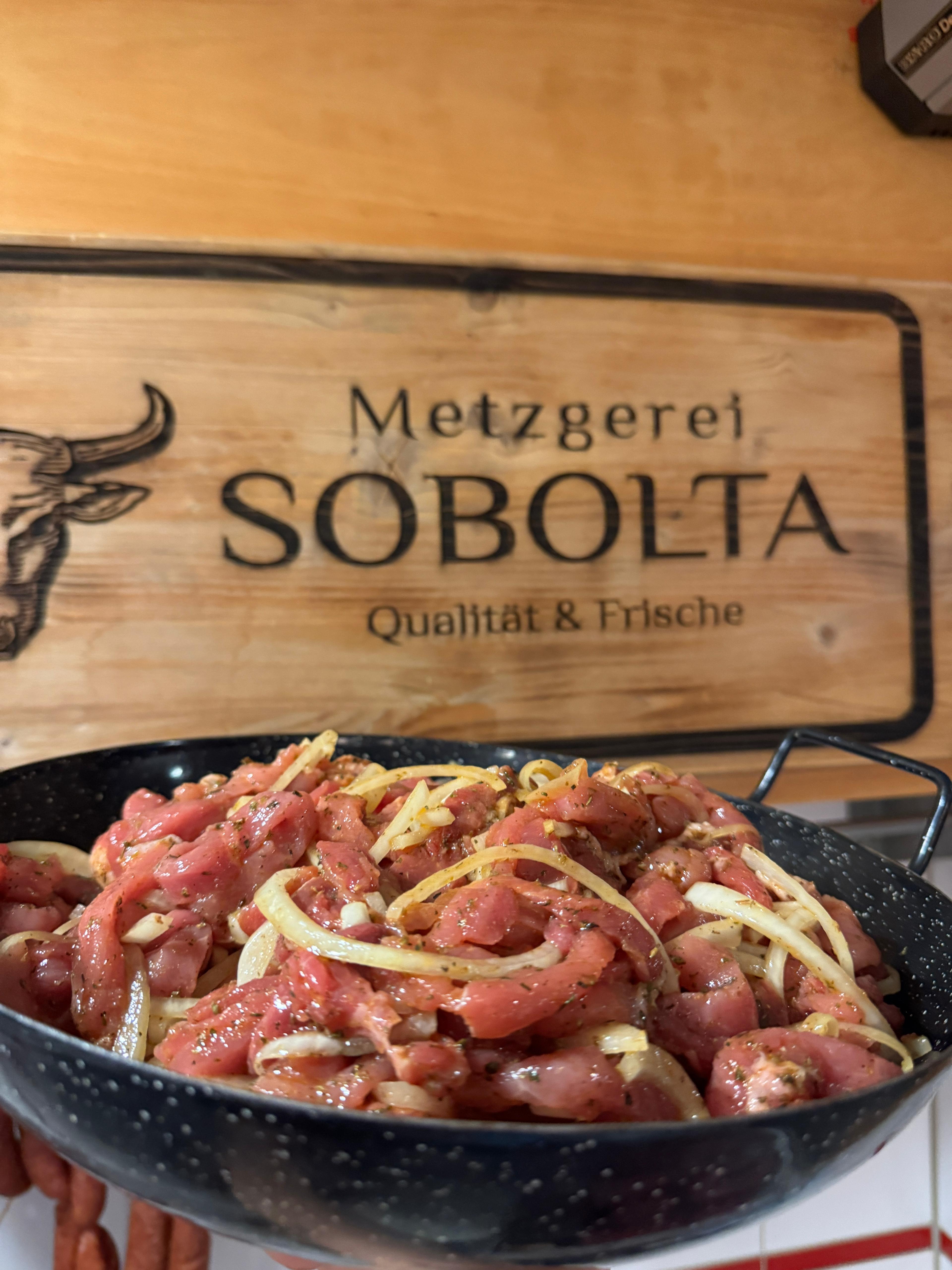 Gyros mit Zwiebeln